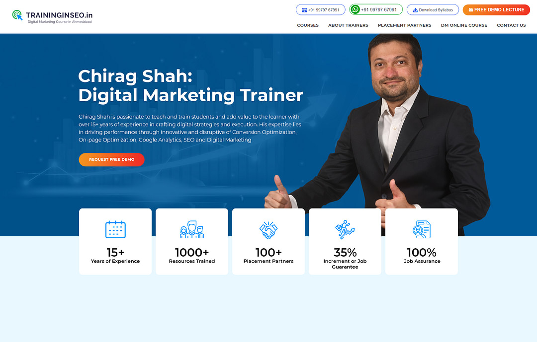 Digital Marketing Course and SEO Training in Ahmedabad cover